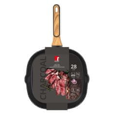 Bergner Multiclad tava za roštilj 28 cm Bg-56041 Drveni ugljen