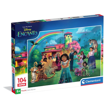 Clementoni Puzzle super 104 elementa. Encanto