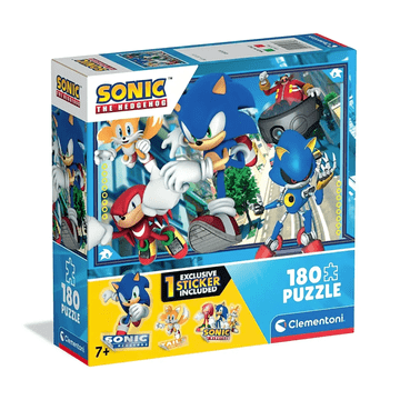 Clementoni Puzzle super 180 dijelova. Super boja Sonic 3