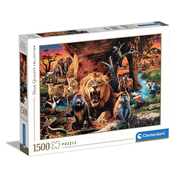 Clementoni Puzzle 1500 elemenata. HQ The Tribal Society