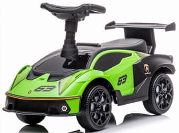 Hodulj za djecu puhalica za prvi rođendan Lamborghini Essenza SCV12 zelena Sun Baby
