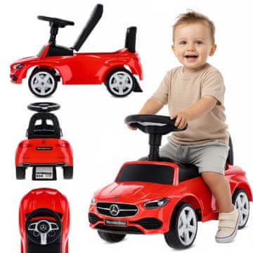 Jeździk pchacz chodzik Mercedes C-Class crvena sun baby