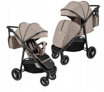 GOLDIE Beige kolica do 22 kg Bogata oprema!