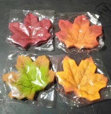 éS Jesenski javorov list za rukotvorine 8x8 cm set od 200 komada