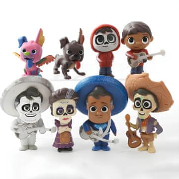 éS Set od 8 figurica iz crtića o Cocoinoj tajni za ljubitelje animacije