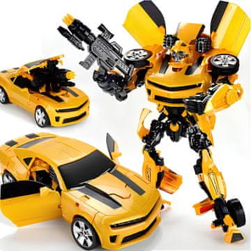 éS Robot automobil 2 u 1 žuta igračka robot automobil od 42 cm za djecu