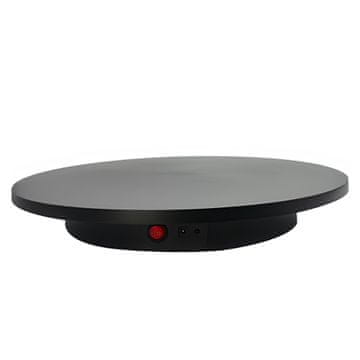 Okretni stalak s daljinskim upravljačem 42 cm do 100 kg 360° zaslon crni