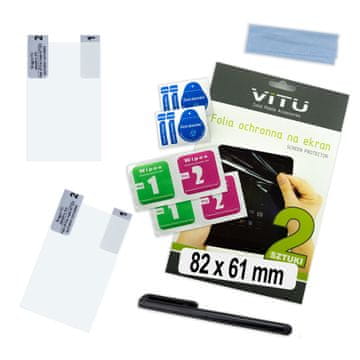 It 2 kom Zaštitna folija 82x61 mm 8,2x6,1 cm 4" za telefon pametni telefon GPS