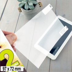 It 2 kom. zaštitna folija za telefon pametni telefon GPS 97x72mm 9.7x7.2cm 4:3