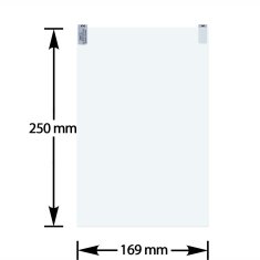 It 2 komada zaštitne folije 250x169 mm 25x16,9 cm marke za e-čitač/tablet