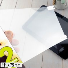 It 2 komada zaštitne folije za telefon, pametni telefon, GPS 111x75mm 11.1x7.5cm 3:2