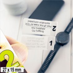 It 2 komada zaštitne folije 27x15 mm 2,7x1,5 cm 1,2" za pametni sat