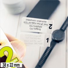 It 2 komada zaštitne folije 38x22 mm 3,8x2,2 cm 1,7" za pametni sat