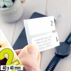 It 2 komada zaštitne folije 40 mm 4 cm 2,2" pametni sat s kvadratnim zaslonom
