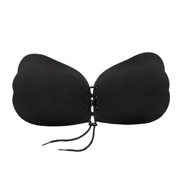 Bye Bra Lace-It grudnjak C košarice crni