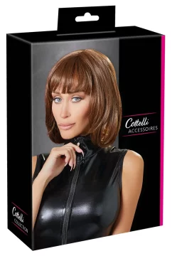 Cottelli ACCESSOIRES Cottelli DODACI - Podesiva smeđa perika do ramena