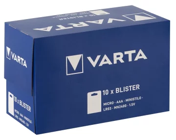 Varta - LR03 AAA baterije 10x4