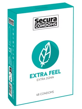 Extra Feel - Ekstra tanki kondomi, kutija od 48 komada