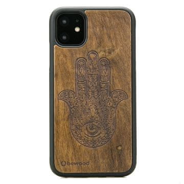 bewood Drvena maska HAMSA IMBUIA za iPhone 11