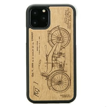 bewood Drvena futrola za iPhone 11 PRO HARLEY PATENT ANIEGRE
