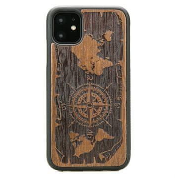 bewood Drvena futrola za iPhone 11 WIND RUŽA MERBAU
