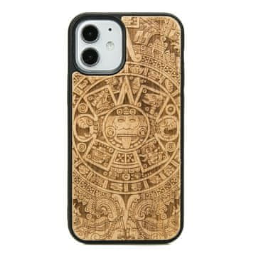 bewood Drvena futrola za iPhone 12 Mini AZTEC KALENDAR ANIEGRE