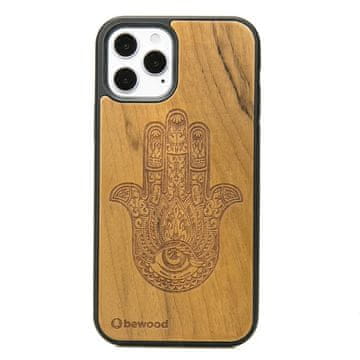 bewood Drvena maska HAMSA IMBUIA za iPhone 12 / 12 Pro