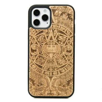 bewood Drvena futrola za iPhone 12 / 12 Pro AZTEC KALENDAR ANIEGRE