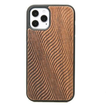 bewood Drvena futrola za iPhone 12 / 12 Pro WAVES MERBAU