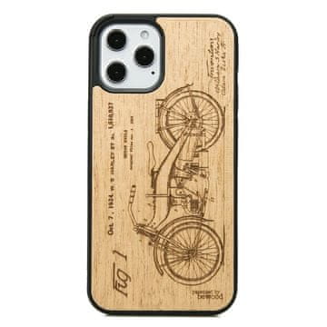 bewood Drvena futrola za iPhone 12 Pro Max HARLEY PATENT ANIEGRE