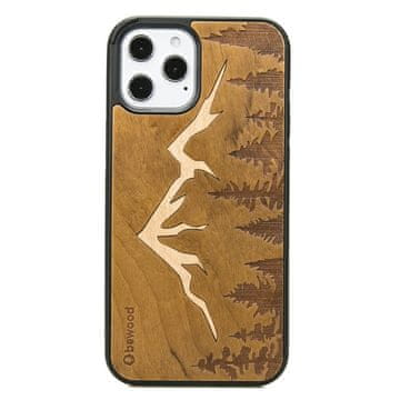 bewood Drvena futrola za iPhone 12 Pro Max MOUNTAINS IMBUIA