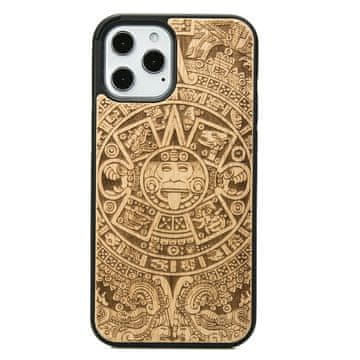 bewood Drvena futrola za iPhone 12 Pro Max AZTEC KALENDAR ANIEGRE