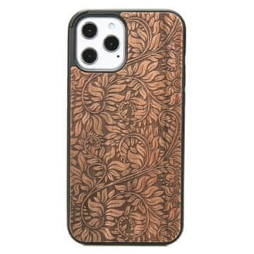 bewood Drvena maskica s motivom lišća jablane za iPhone 12 Pro Max