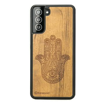 bewood Drvena maska HAMSA IMBUIA za Samsung Galaxy S21