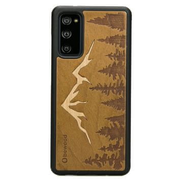 bewood Drvena futrola za Samsung Galaxy S20 FE MOUNTAINS IMBUIA