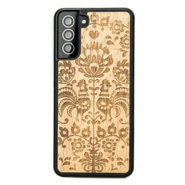 bewood Drvena maskica za Samsung Galaxy S21 Plus POLJSKI FOLK ANIEGRE