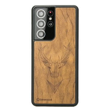bewood Drvena futrola za Samsung Galaxy S21 Ultra IMBUIA DEER