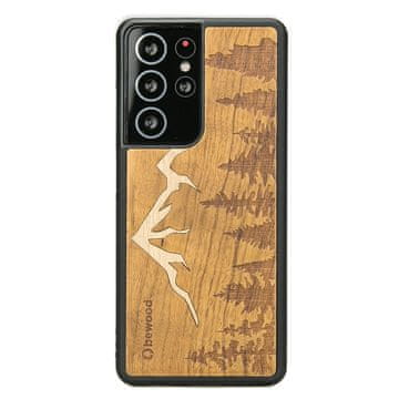 bewood Drvena futrola za Samsung Galaxy S21 Ultra MOUNTAINS IMBUIA