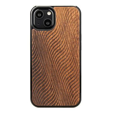 bewood Drvena futrola za iPhone 13 MERBAU VALOVI