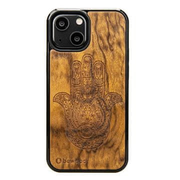 bewood Drvena maska HAMSA IMBUIA za iPhone 13 Mini