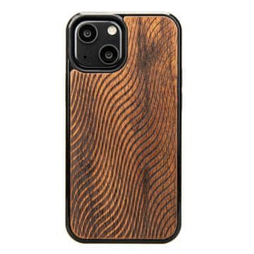 bewood Drvena maskica za iPhone 13 Mini WAVES MERBAU