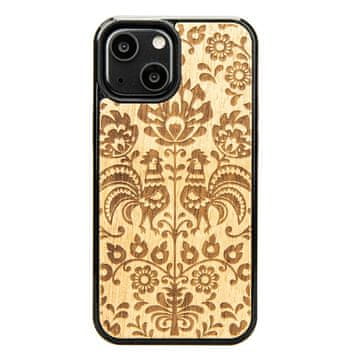 bewood Drvena maskica za iPhone 13 Mini POLJSKI FOLK ANIEGRE
