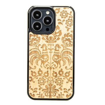 bewood Drvena maskica za iPhone 13 Pro POLJSKI FOLK ANIEGRE