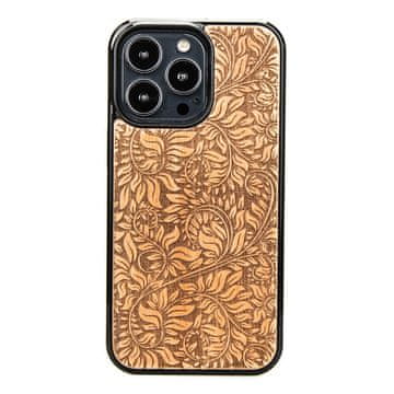 bewood Drvena maskica s motivom lišća jablane za iPhone 13 Pro