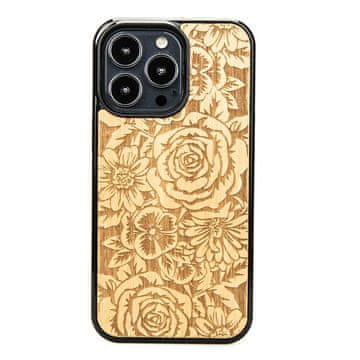bewood Drvena maskica za iPhone 13 Pro ROSES ANIEGRE
