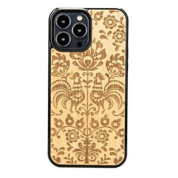 bewood Drvena maskica za iPhone 13 Pro Max POLJSKI FOLK ANIEGRE