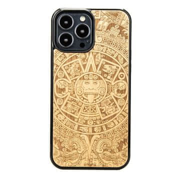 bewood Drvena futrola za iPhone 13 Pro Max AZTEC KALENDAR ANIEGRE