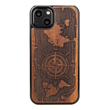 bewood Drvena futrola za iPhone 13 WIND RUŽA MERBAU