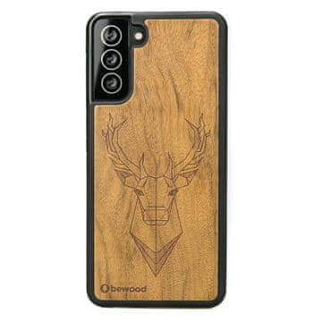 bewood Drvena maskica za Samsung Galaxy S21 FE DEER IMBUIA