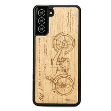 bewood Drvena futrola za Samsung Galaxy S21 FE HARLEY PATENT ANIEGRE